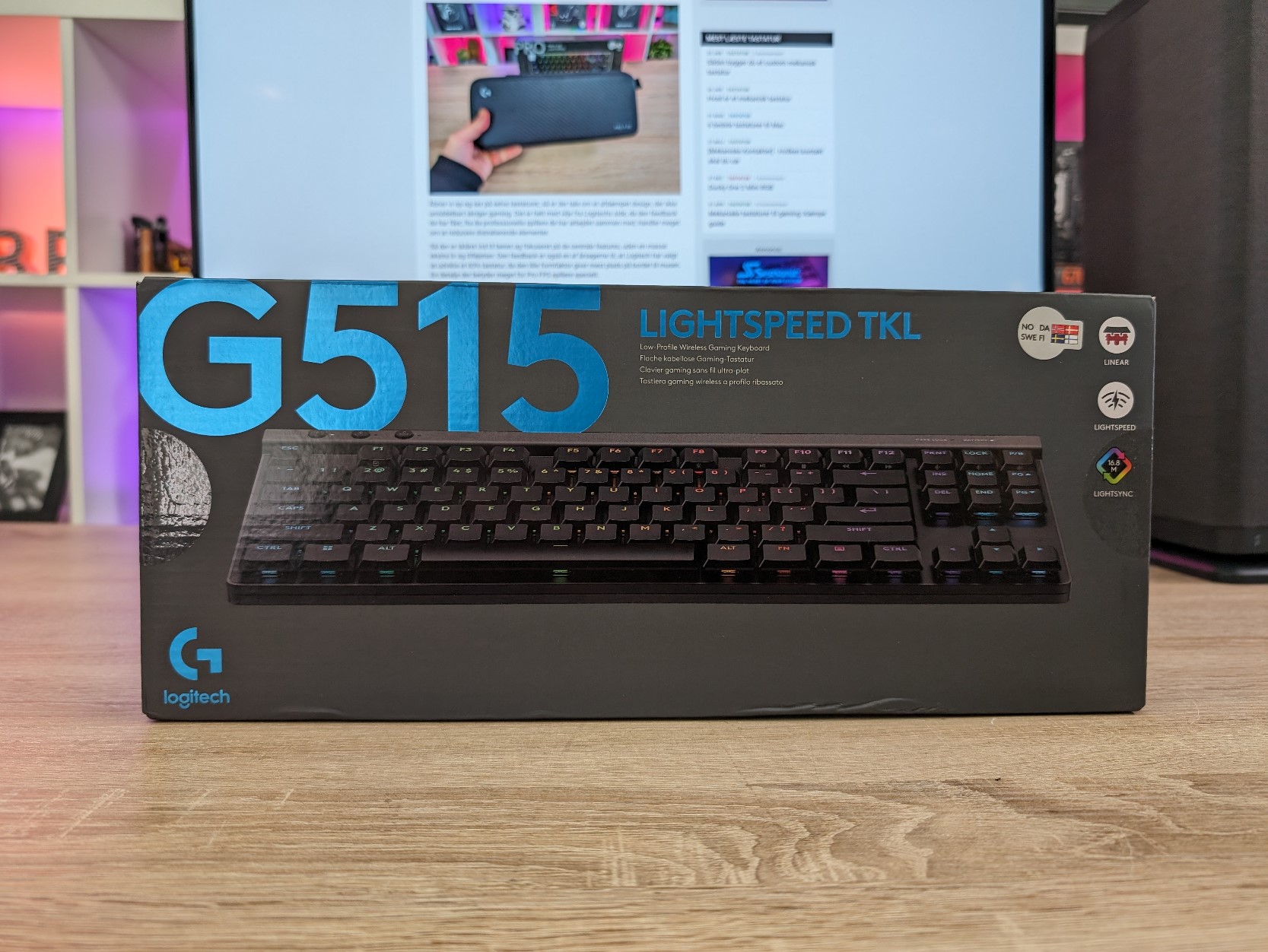 Logitech G515 Lightspeed TKL